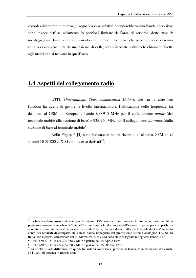 Anteprima della tesi: Misure a radiofrequenza per la verifica di conformità di terminali mobili GSM: aspetti normativi e nuove proposte, Pagina 15