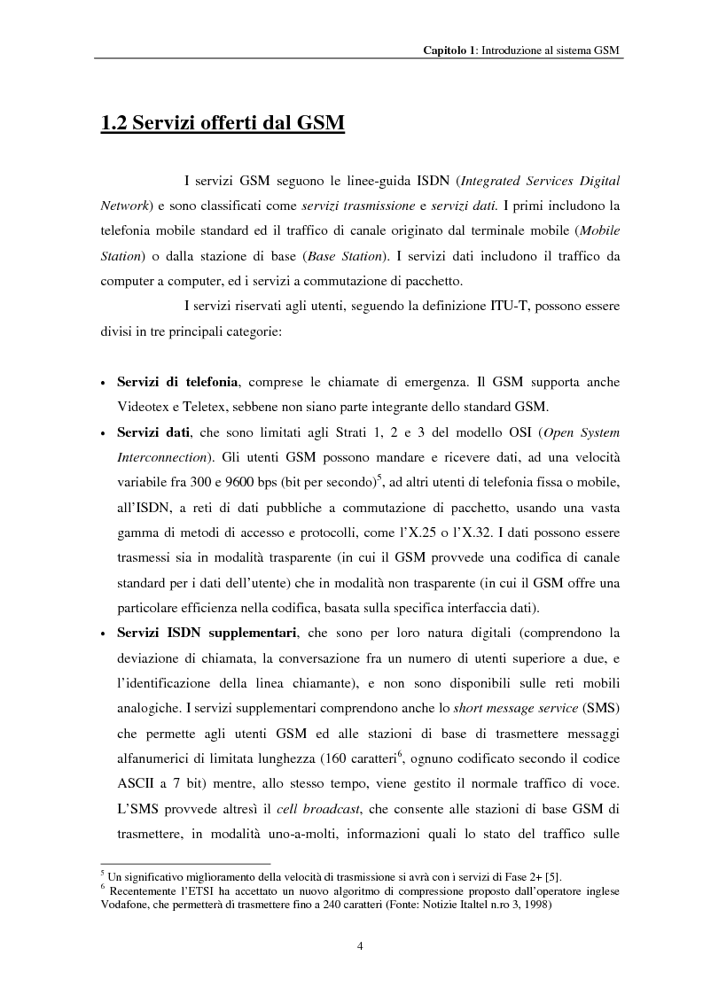 Anteprima della tesi: Misure a radiofrequenza per la verifica di conformità di terminali mobili GSM: aspetti normativi e nuove proposte, Pagina 7