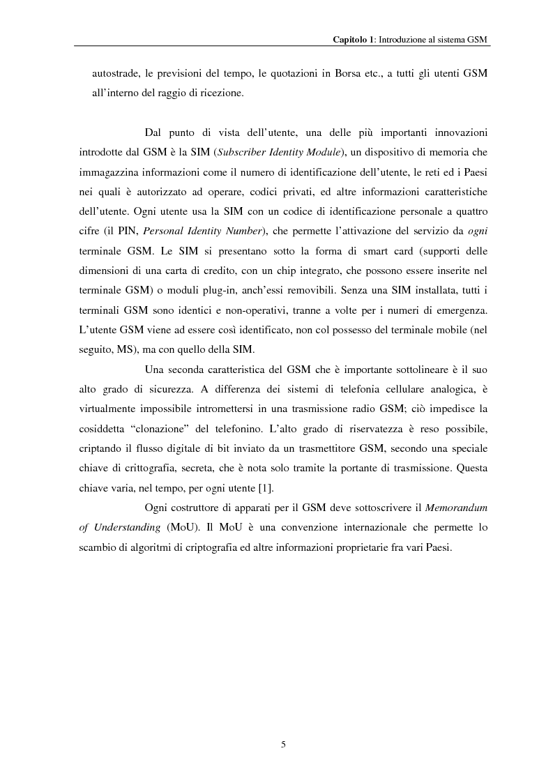 Anteprima della tesi: Misure a radiofrequenza per la verifica di conformità di terminali mobili GSM: aspetti normativi e nuove proposte, Pagina 8