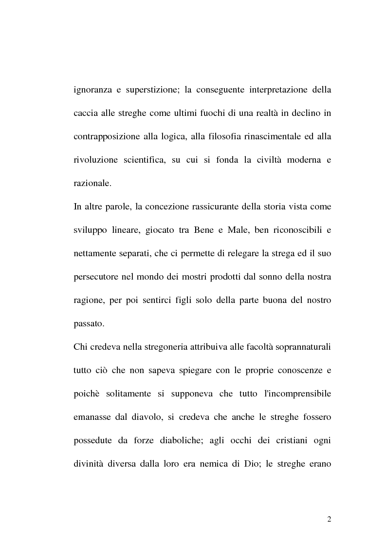 Anteprima della tesi: Triora, la città del male: streghe diavoli inquisitori nel Ponente Ligure rinascimentale, Pagina 2