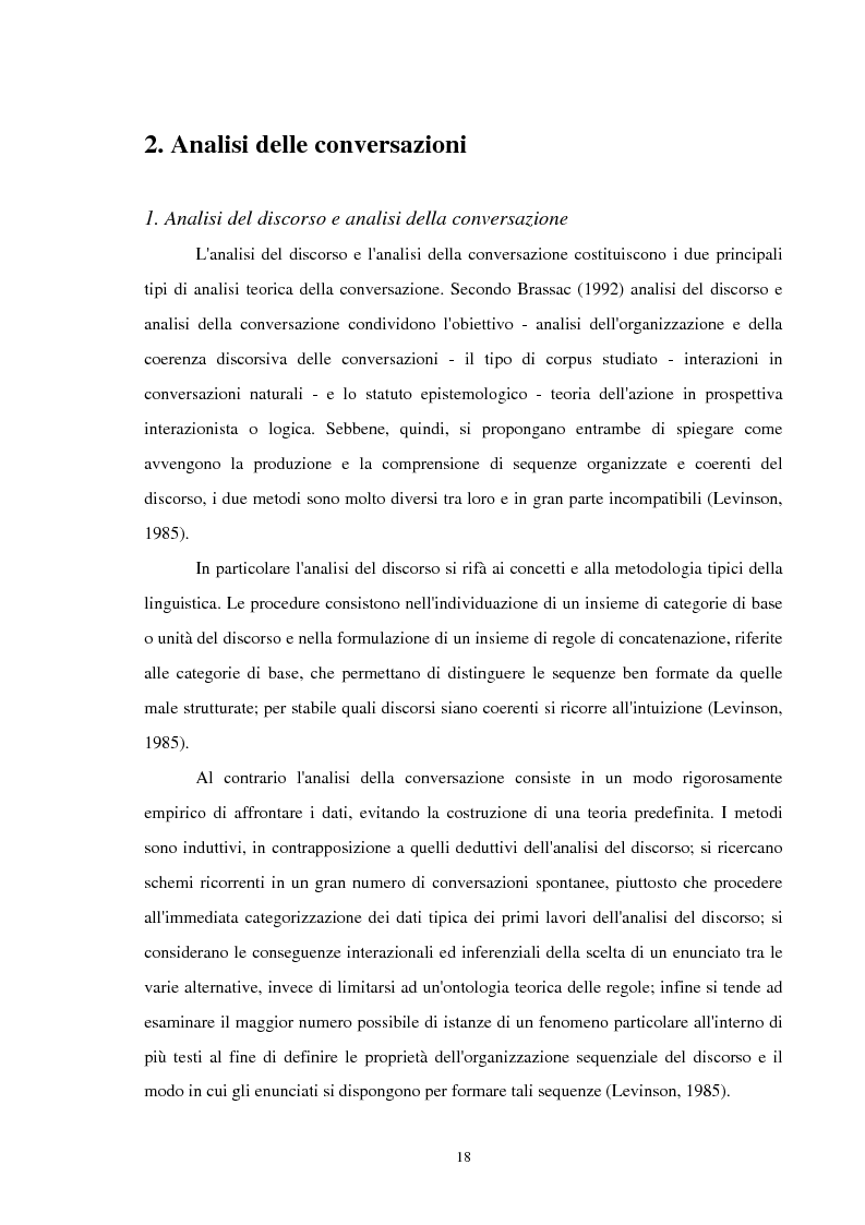 Anteprima della tesi: Analisi delle conversazioni di interazione in ambienti virtuali, Pagina 14