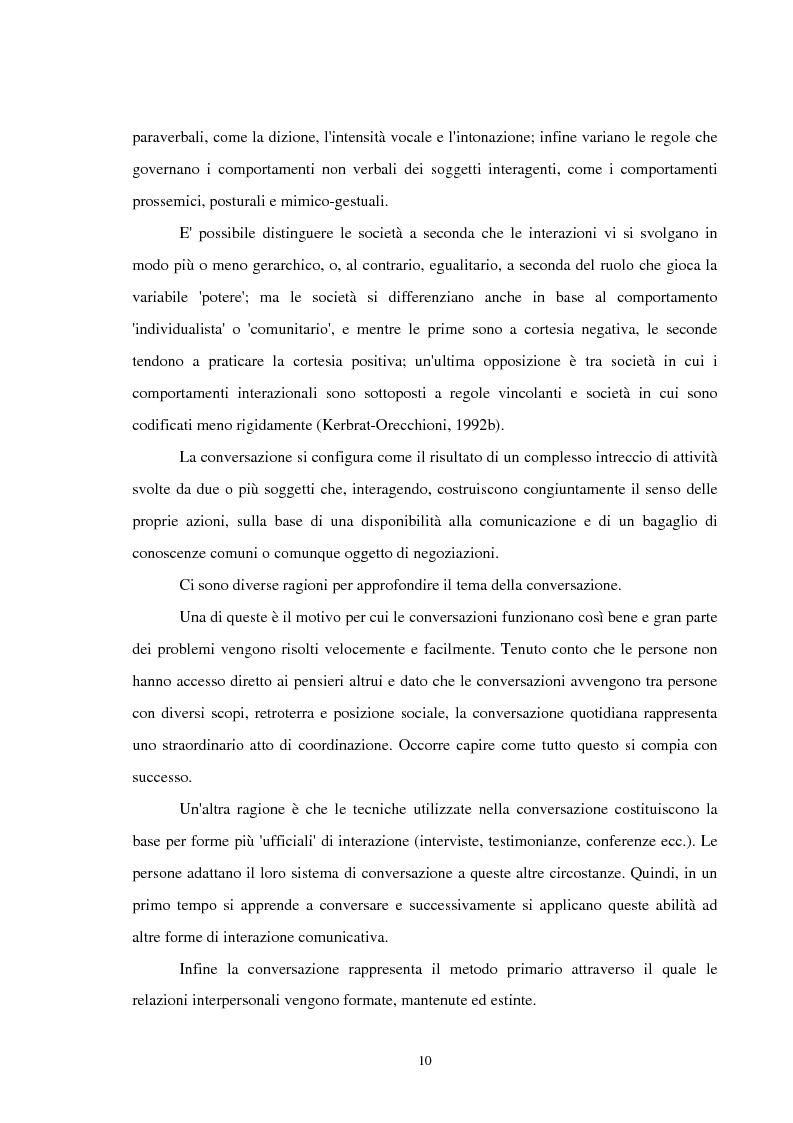 Anteprima della tesi: Analisi delle conversazioni di interazione in ambienti virtuali, Pagina 6