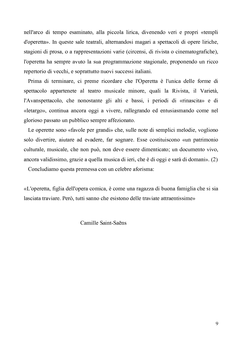 Anteprima della tesi: Torino: la stampa racconta l'operetta, Pagina 7