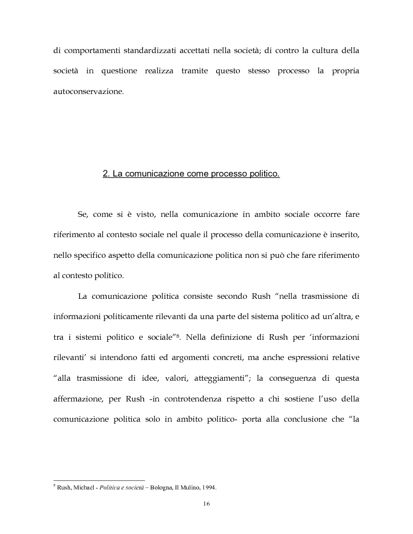 Anteprima della tesi: La costruzione simbolica del nemico nella comunicazione politica, Pagina 13