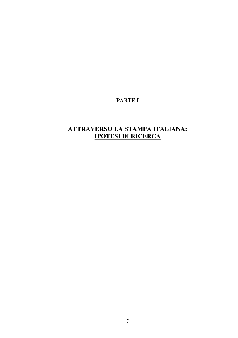 Anteprima della tesi: L'attesa mediatica: il G8 di Genova nella stampa italiana, Pagina 4
