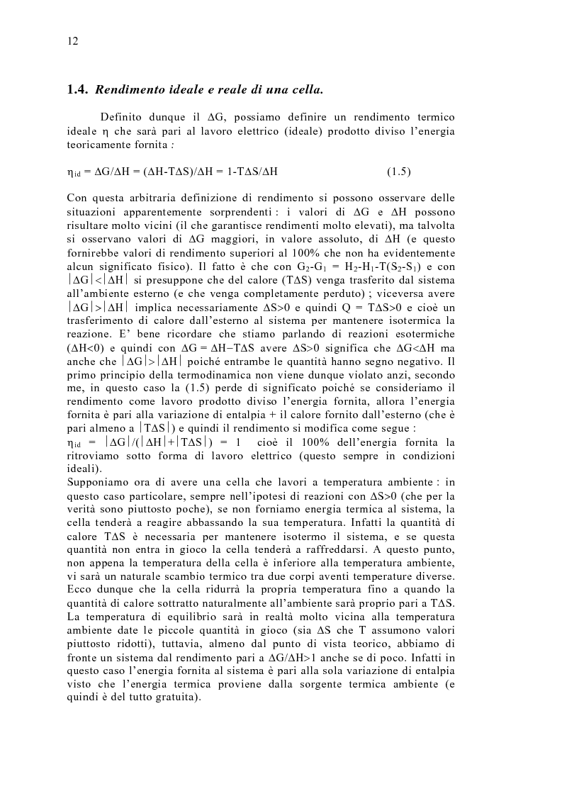 Anteprima della tesi: Le celle a combustibile: analisi tecnico-economica, Pagina 10