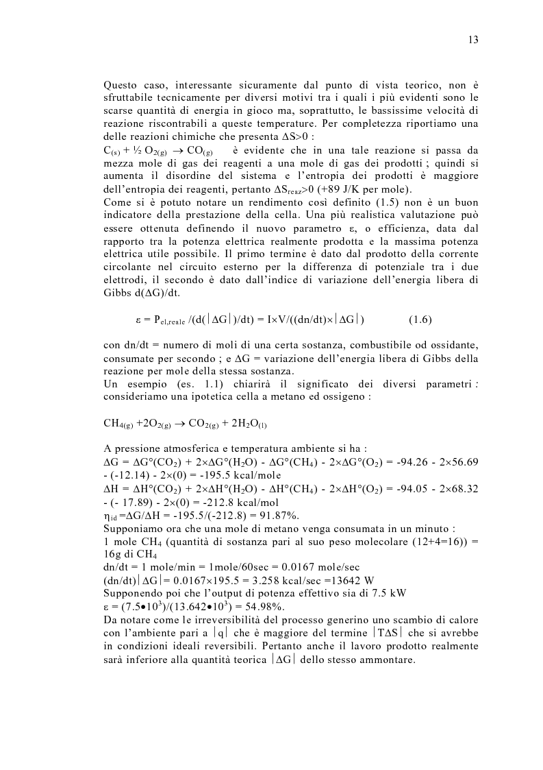Anteprima della tesi: Le celle a combustibile: analisi tecnico-economica, Pagina 11