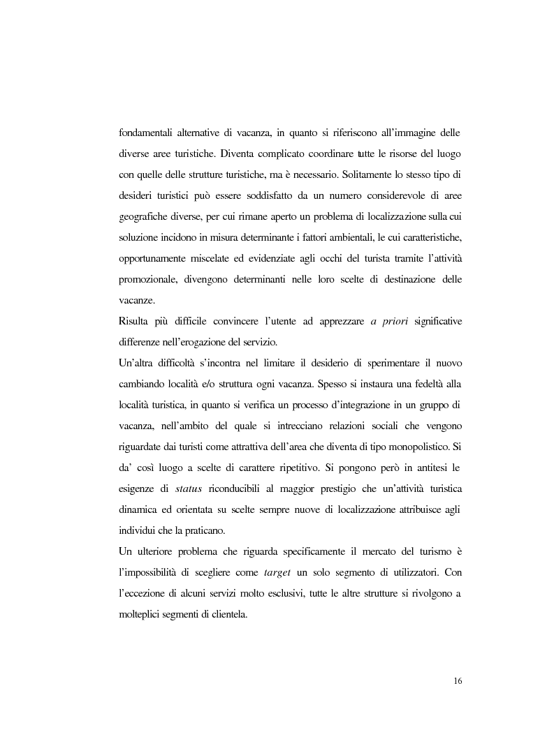 Anteprima della tesi: Procedure e caratteristiche della scelta della vacanza organizzata. Fonti di informazione e attribuzione di senso., Pagina 8
