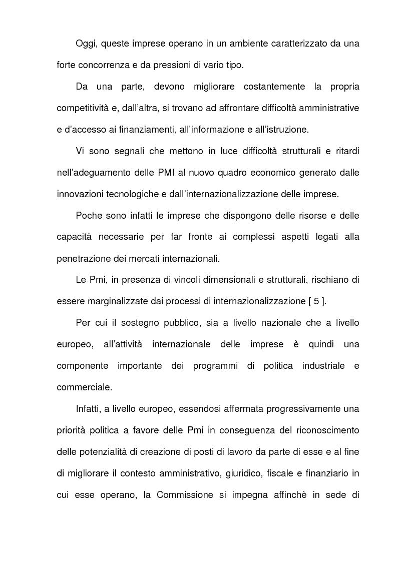 Anteprima della tesi: L'azione dell'Unione Europea a favore delle Piccole e Medie Imprese, Pagina 7