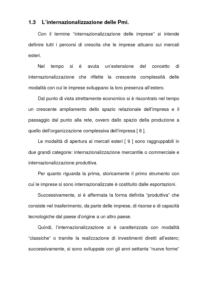 Anteprima della tesi: L'azione dell'Unione Europea a favore delle Piccole e Medie Imprese, Pagina 9