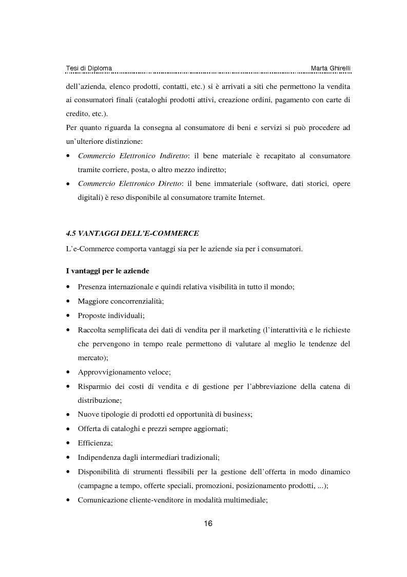Anteprima della tesi: Commercio elettronico. Progettazione e sviluppo di un negozio on line., Pagina 12