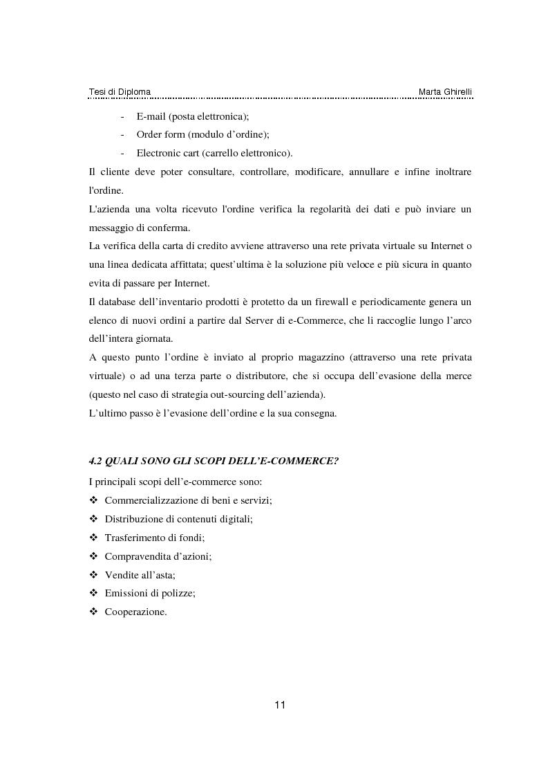 Anteprima della tesi: Commercio elettronico. Progettazione e sviluppo di un negozio on line., Pagina 7