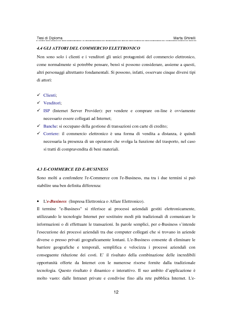Anteprima della tesi: Commercio elettronico. Progettazione e sviluppo di un negozio on line., Pagina 8