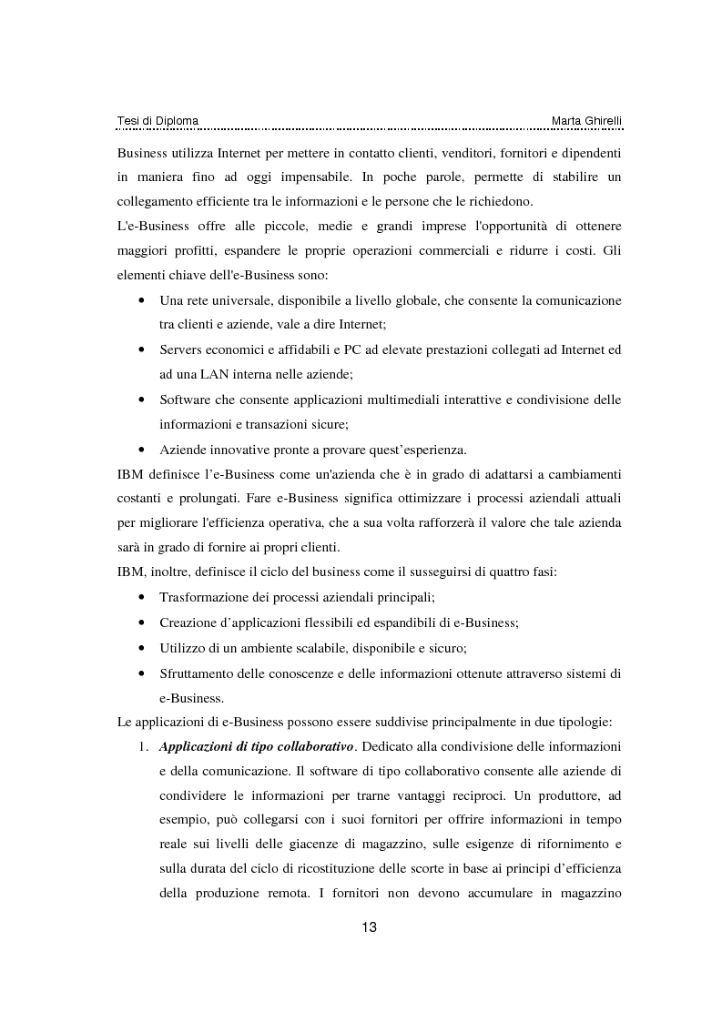 Anteprima della tesi: Commercio elettronico. Progettazione e sviluppo di un negozio on line., Pagina 9