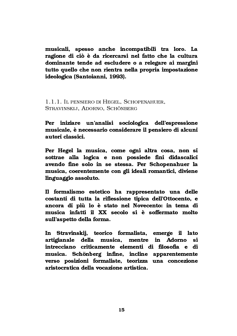 Anteprima della tesi: La musica come strumento di comunicazione aziendale, Pagina 10