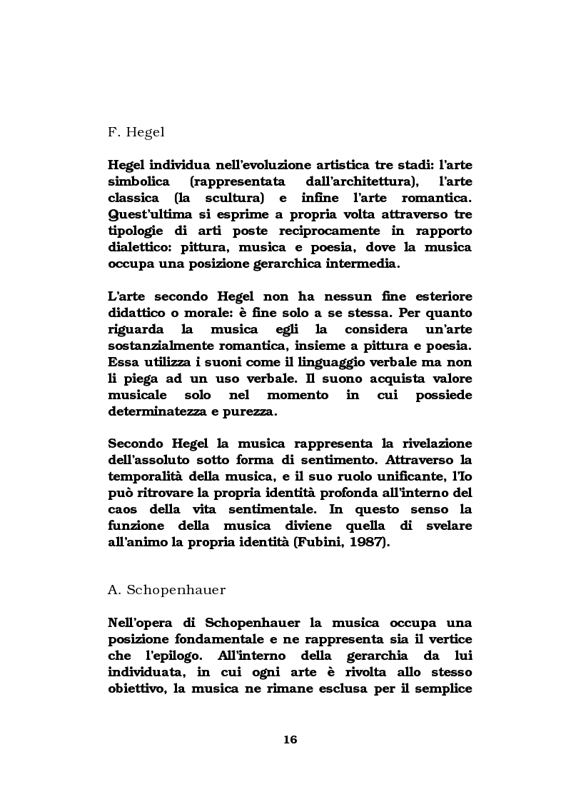 Anteprima della tesi: La musica come strumento di comunicazione aziendale, Pagina 11