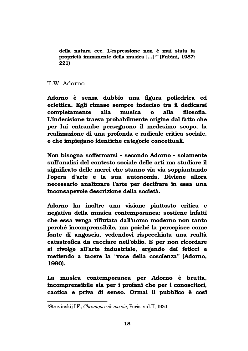 Anteprima della tesi: La musica come strumento di comunicazione aziendale, Pagina 13