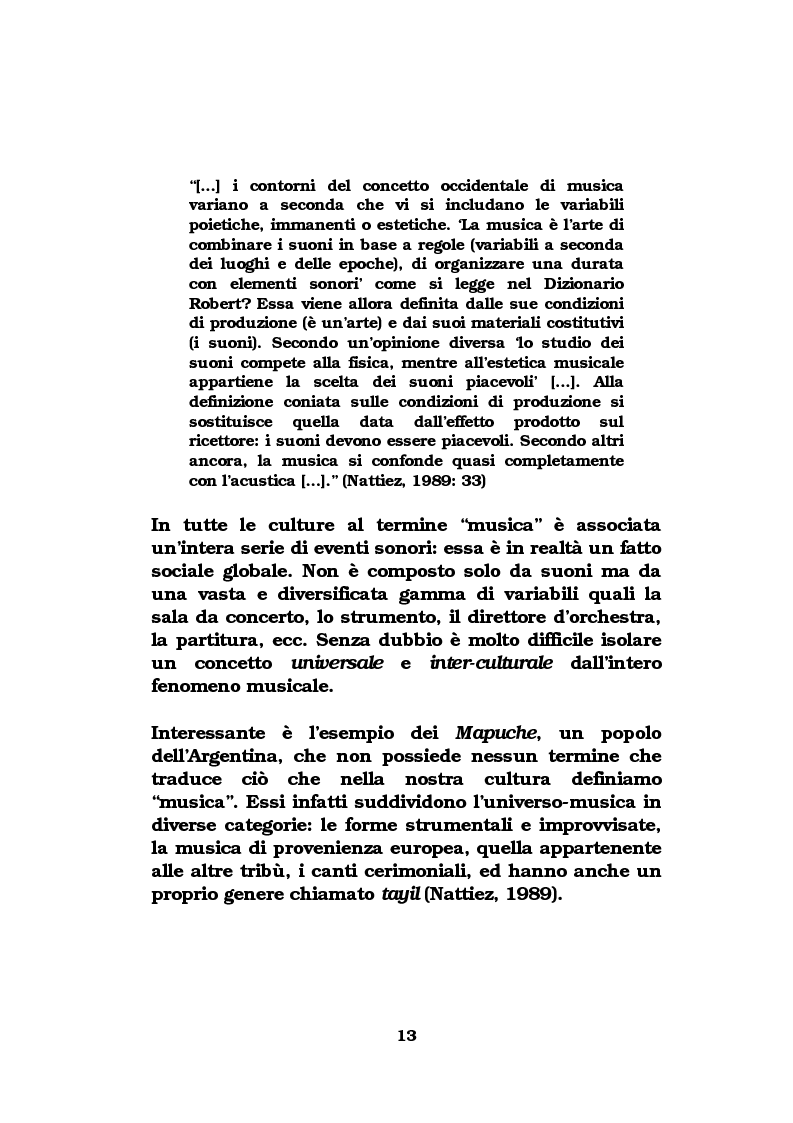 Anteprima della tesi: La musica come strumento di comunicazione aziendale, Pagina 8