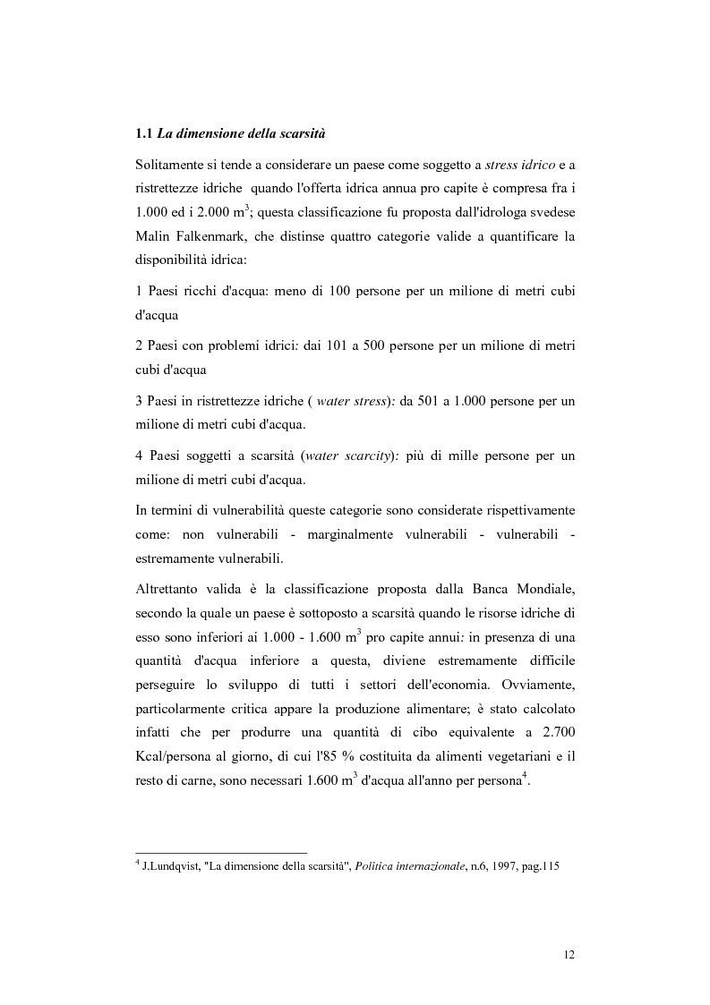 Anteprima della tesi: L'acqua come motivo di conflitto: il caso turco siriano, Pagina 10