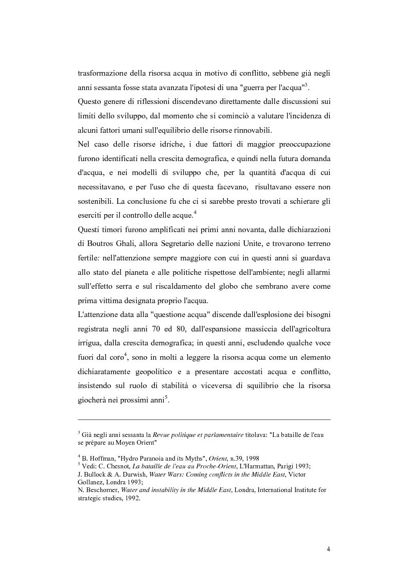 Anteprima della tesi: L'acqua come motivo di conflitto: il caso turco siriano, Pagina 2