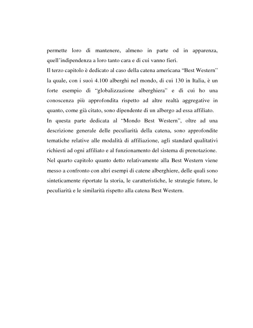 Anteprima della tesi: L'associazionismo volontario nel settore alberghiero, Pagina 2