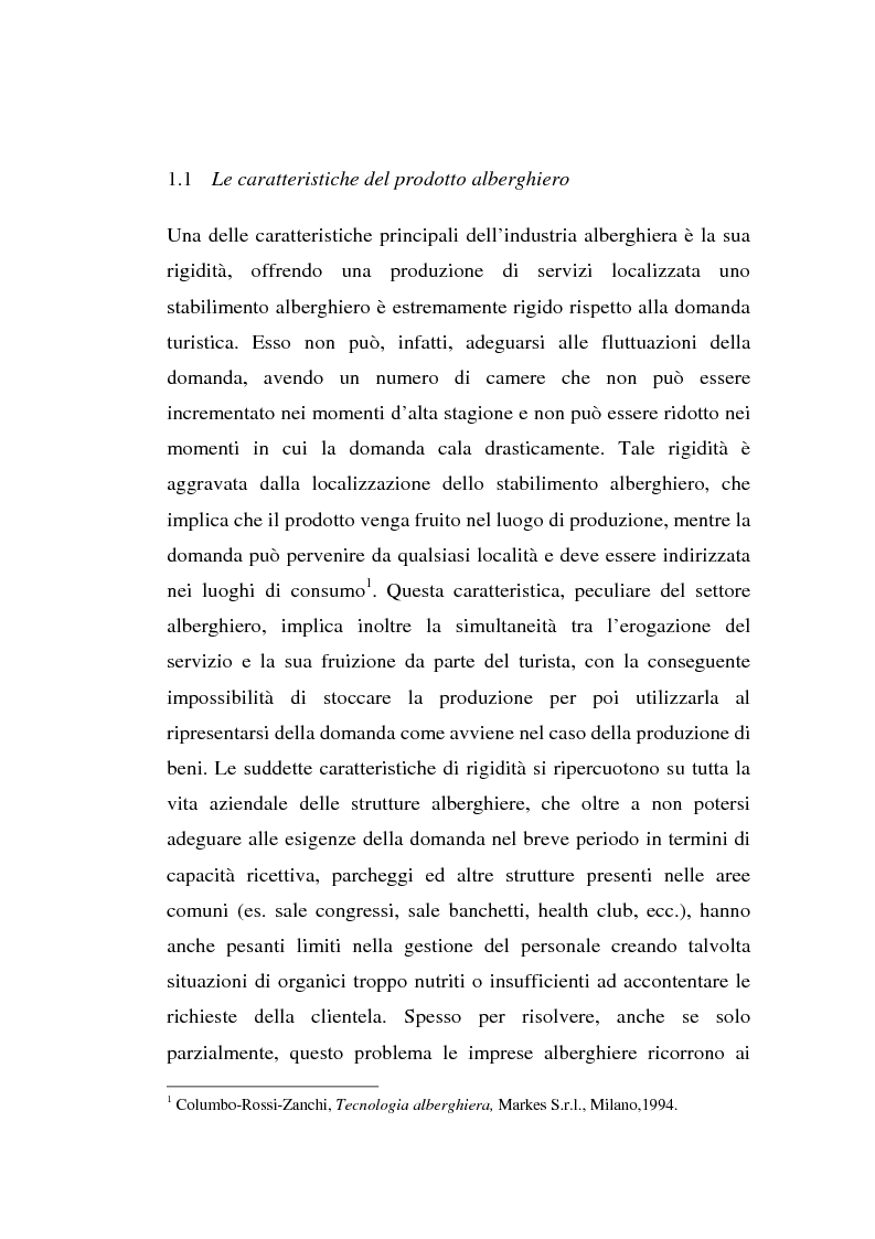 Anteprima della tesi: L'associazionismo volontario nel settore alberghiero, Pagina 4
