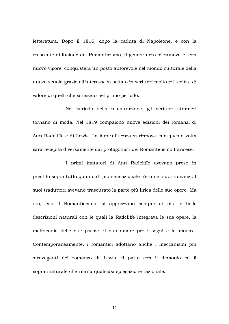 Anteprima della tesi: Melmoth the Wanderer di Charles Robert Maturin e Melmoth Reconciliè di Honorè de Balzac, Pagina 10