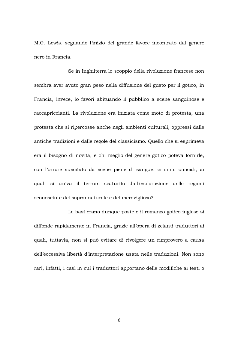 Anteprima della tesi: Melmoth the Wanderer di Charles Robert Maturin e Melmoth Reconciliè di Honorè de Balzac, Pagina 5