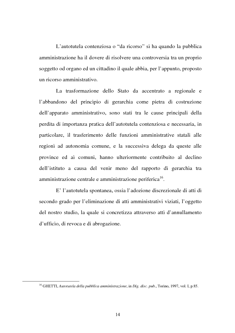 Anteprima della tesi: L'autotutela nell'ordinamento tributario, Pagina 9