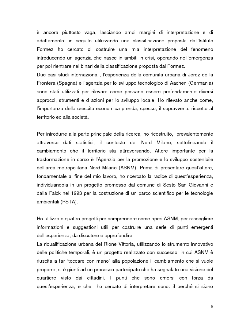 Anteprima della tesi: Dopo l'innovazione. interpretazioni e scenari di cambiamento per l'Asnm, Pagina 3