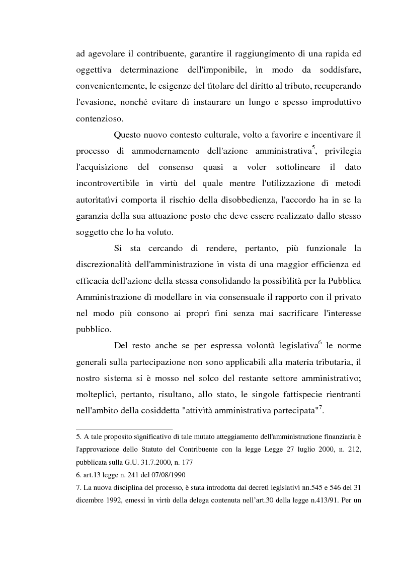 Anteprima della tesi: Accertamento con adesione e conciliazione giudiziale nel sistema tributario, Pagina 3