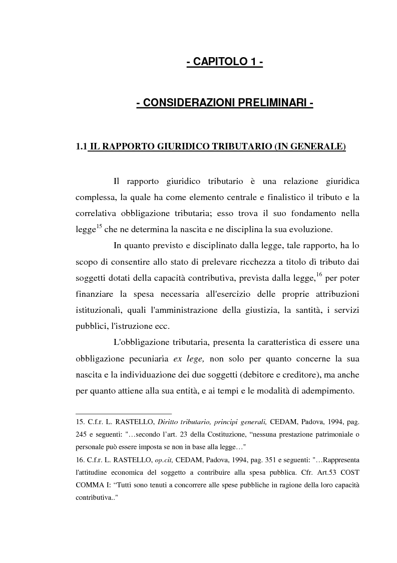 Anteprima della tesi: Accertamento con adesione e conciliazione giudiziale nel sistema tributario, Pagina 7