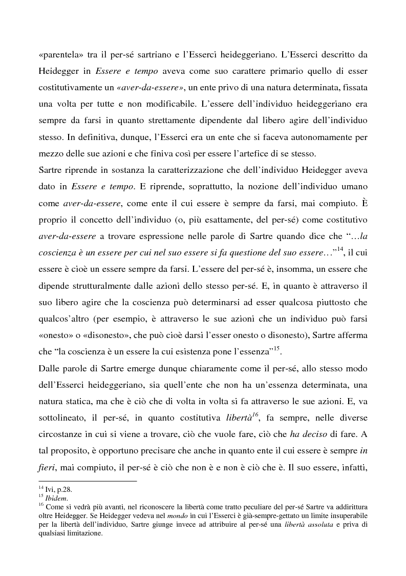 Anteprima della tesi: Il rapporto tra l'io e gli altri in Heidegger e Sartre, Pagina 7