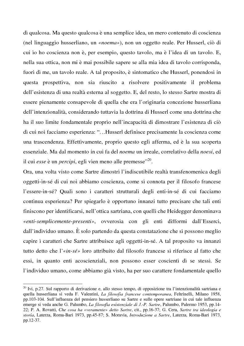 Anteprima della tesi: Il rapporto tra l'io e gli altri in Heidegger e Sartre, Pagina 9