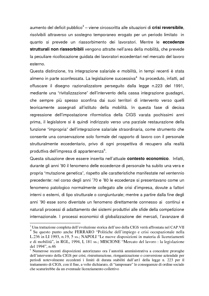 Anteprima della tesi: Personale in esubero in azienda, Pagina 2