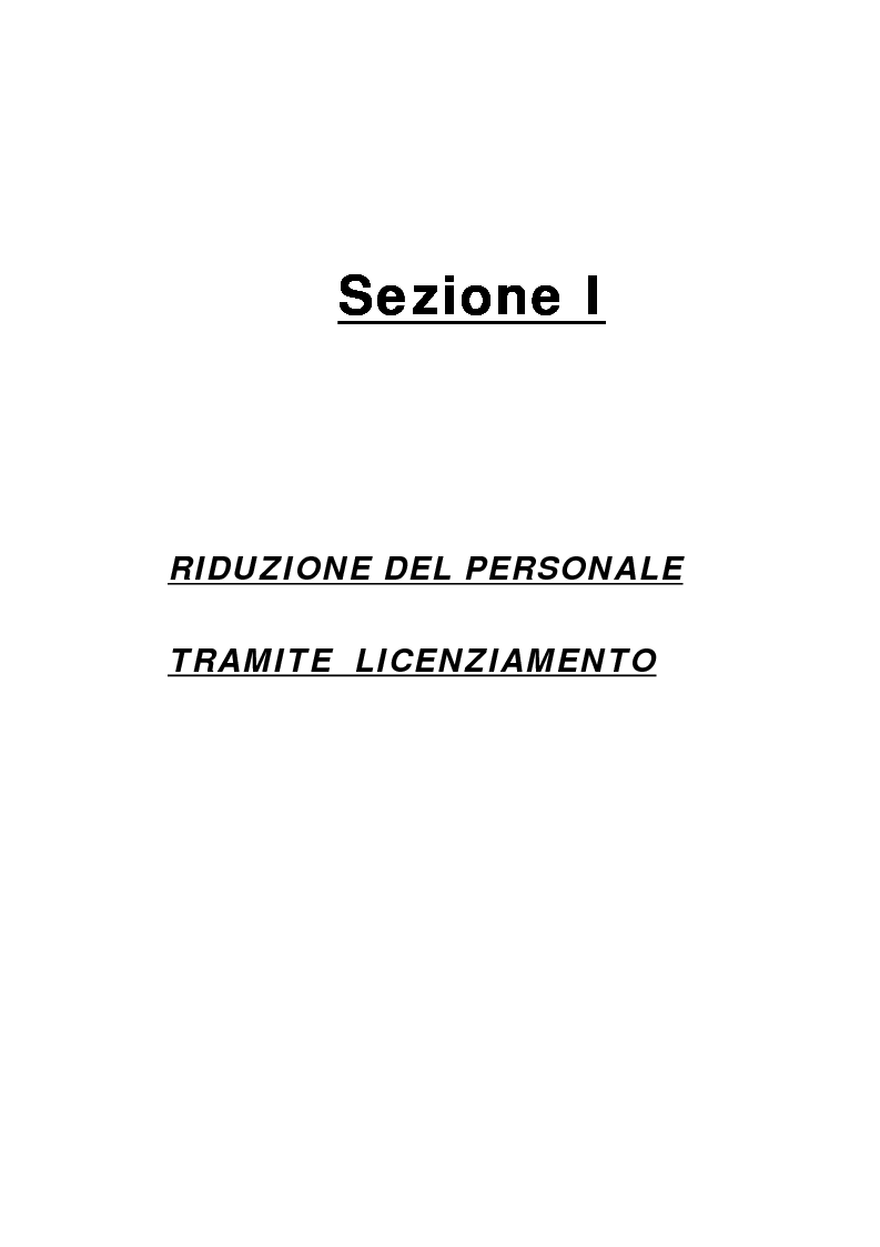 Anteprima della tesi: Personale in esubero in azienda, Pagina 7