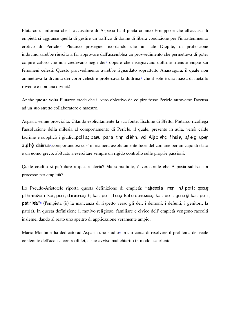 Anteprima della tesi: A scuola da Aspasia: uomini e donne tra retorica e politica nell'Atene del V secolo a.C., Pagina 12