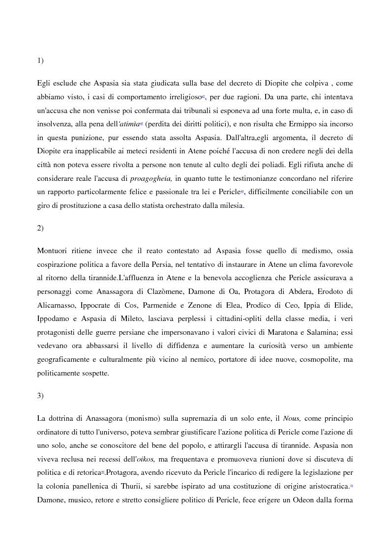 Anteprima della tesi: A scuola da Aspasia: uomini e donne tra retorica e politica nell'Atene del V secolo a.C., Pagina 13