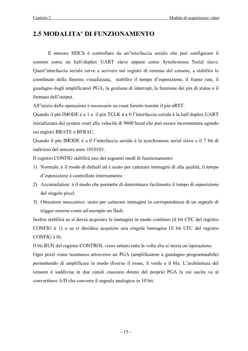 Anteprima della tesi: Scheda di acquisizione segnale video con DSP floating Point, Pagina 15