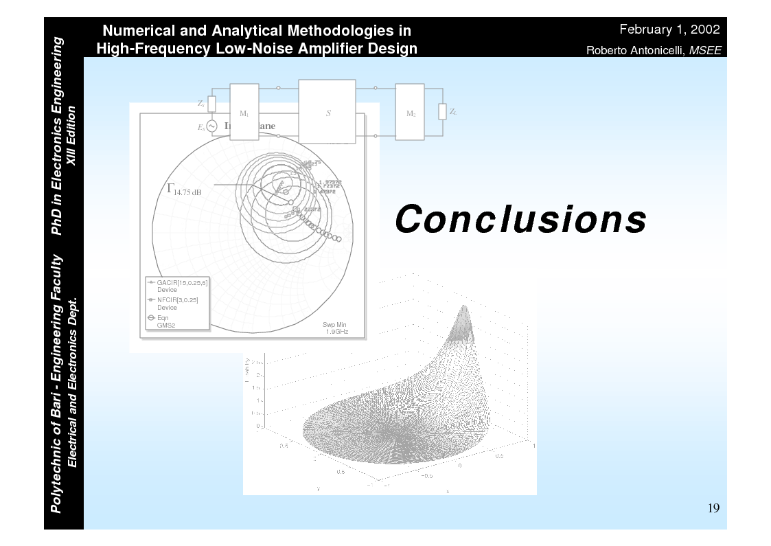 Anteprima della tesi: Numerical and Analytical Methodologies in High-Frequency Low-Noise Amplifier Design, Pagina 19