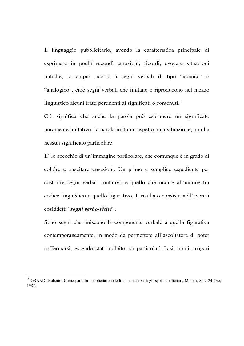 Anteprima della tesi: L'evoluzione del linguaggio pubblicitario della Barilla (dal 1910 al 2001), Pagina 13