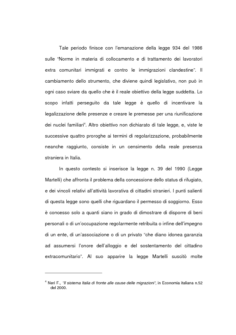 Anteprima della tesi: Aspetti economici dell'immigrazione, Pagina 10