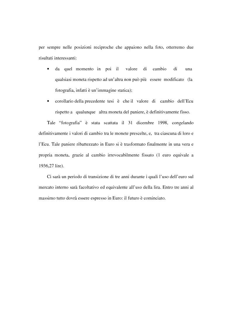 Anteprima della tesi: L'euro e i cittadini: aspettative e timori, Pagina 14