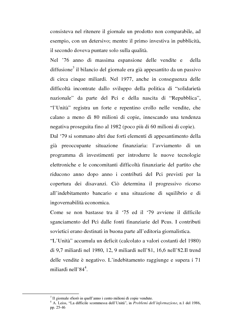 Anteprima della tesi: ''L'Unità'' dal 1990 al 2000. Il perché di una crisi, Pagina 8