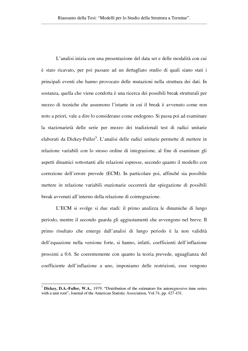 Anteprima della tesi: Modelli per lo studio della struttura a termine, Pagina 3
