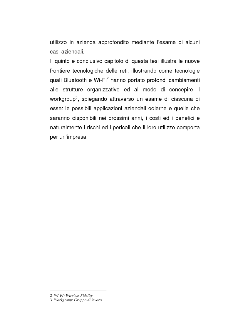 Anteprima della tesi: Riflessi dell'evoluzione dei modelli di networking nelle organizzazioni, Pagina 6
