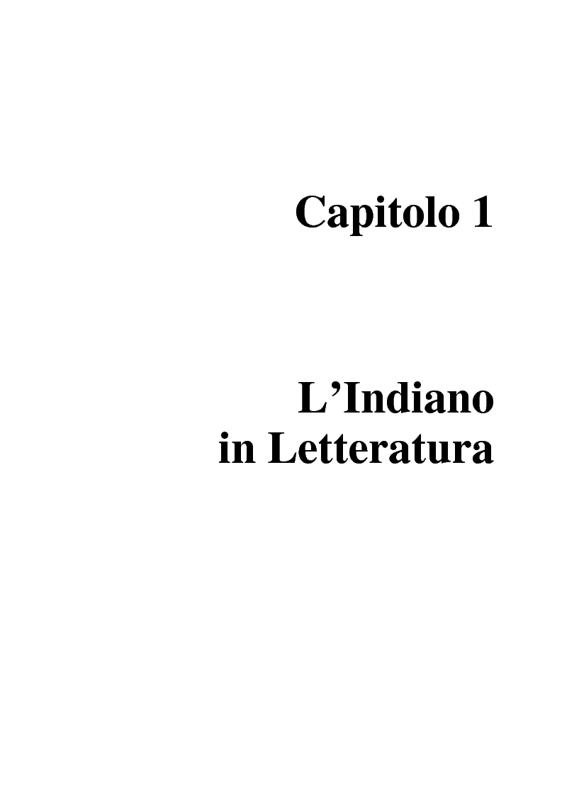 Anteprima della tesi: L'Indiano d'America tra letteratura e cinema, Pagina 10