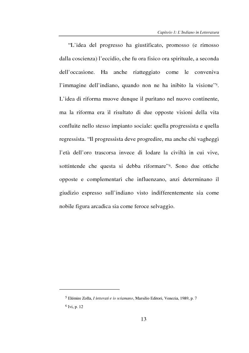 Anteprima della tesi: L'Indiano d'America tra letteratura e cinema, Pagina 13