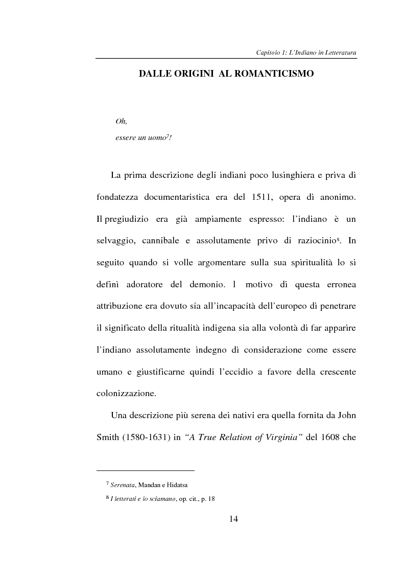 Anteprima della tesi: L'Indiano d'America tra letteratura e cinema, Pagina 14
