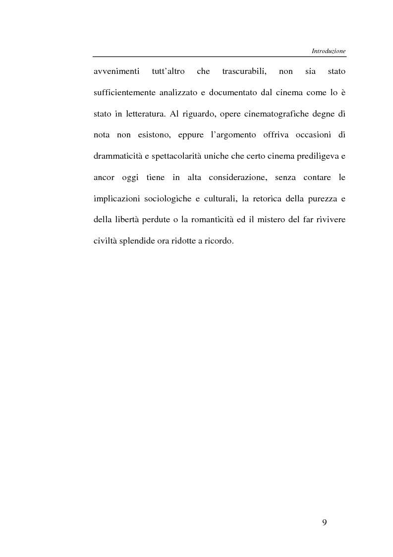 Anteprima della tesi: L'Indiano d'America tra letteratura e cinema, Pagina 9